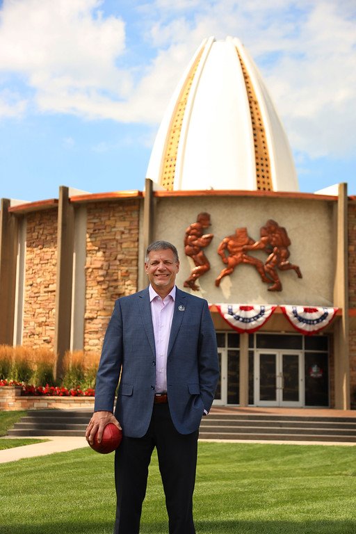 Pro Football Hall of Fame president Jim Porter
